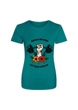 Load image into Gallery viewer, Badass Mothers Lift Each Other Up TECH TEE