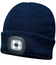 Load image into Gallery viewer, Re-Chargable LED Light Up Beanie
