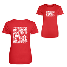 Load image into Gallery viewer, To the Runner Behind Me - TECH TEE