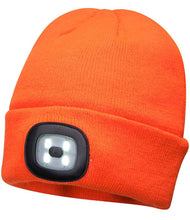 Load image into Gallery viewer, Re-Chargable LED Light Up Beanie