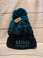 Load image into Gallery viewer, Hat - ombre bobble hat