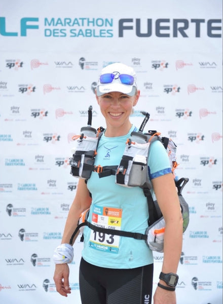 Badass Catie on running the Half Marathon De Sables