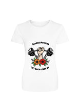 Load image into Gallery viewer, Badass Mothers Lift Each Other Up TECH TEE
