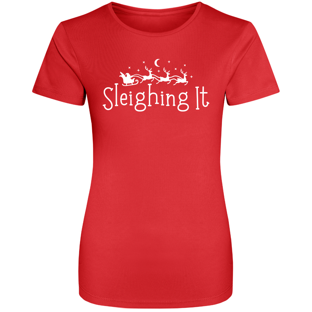 'Sleighing It' - Christmas Tech Tee