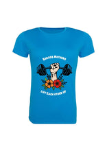 Load image into Gallery viewer, Badass Mothers Lift Each Other Up TECH TEE
