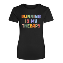 Load image into Gallery viewer, &#39;Running is My Therapy&#39; Tech Tees &amp; Vests

