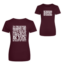 Load image into Gallery viewer, To the Runner Behind Me - TECH TEE
