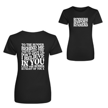 Load image into Gallery viewer, To the Runner Behind Me - TECH TEE
