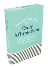 Load image into Gallery viewer, Little Box of Daily Affirmations - Card set
