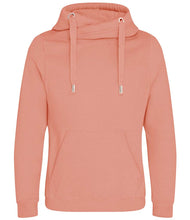 Load image into Gallery viewer, Dusky pink hoodie on a white background
