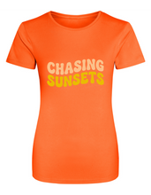 Load image into Gallery viewer, Chasing Sunsets TECH TEE
