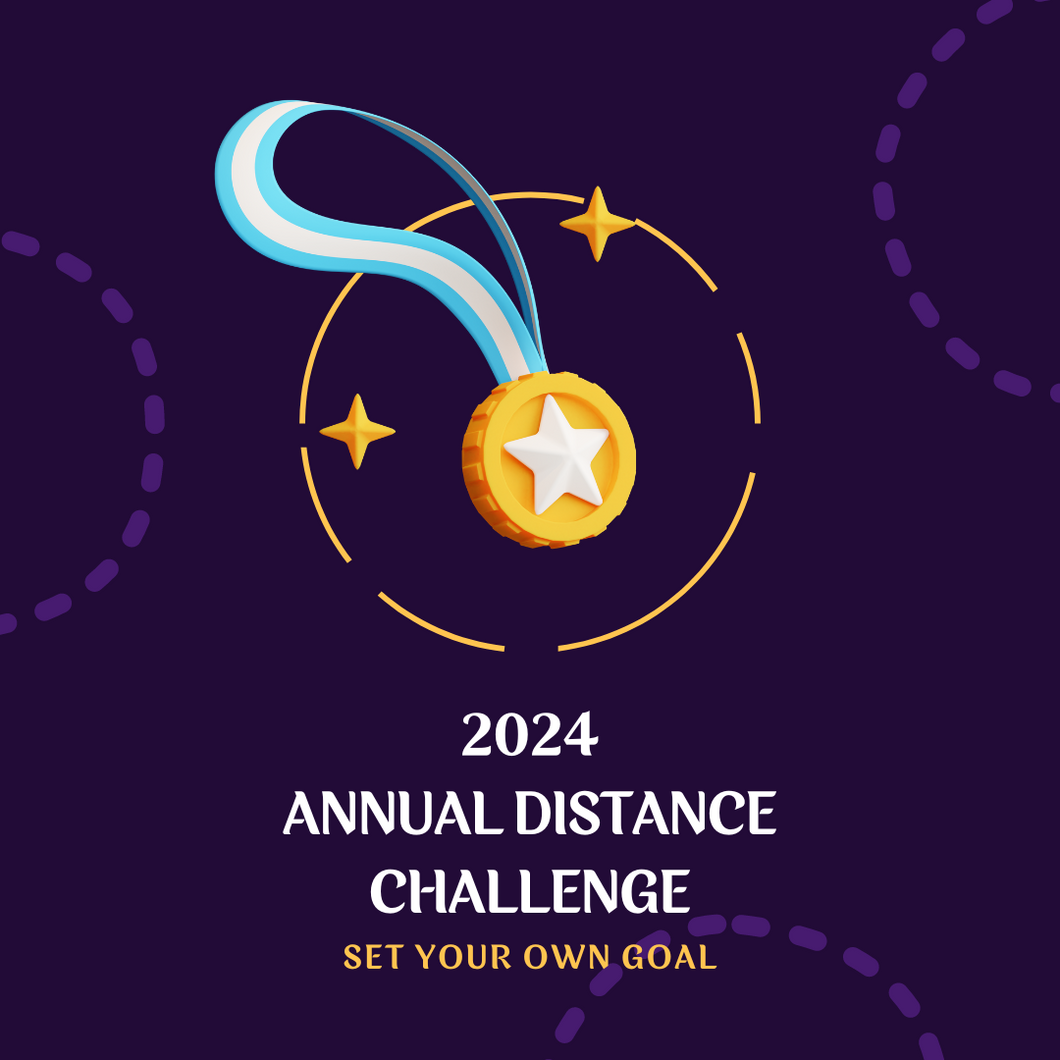 2024 Distance Challenge Medal - (Pre-Order, Please Order Separately)