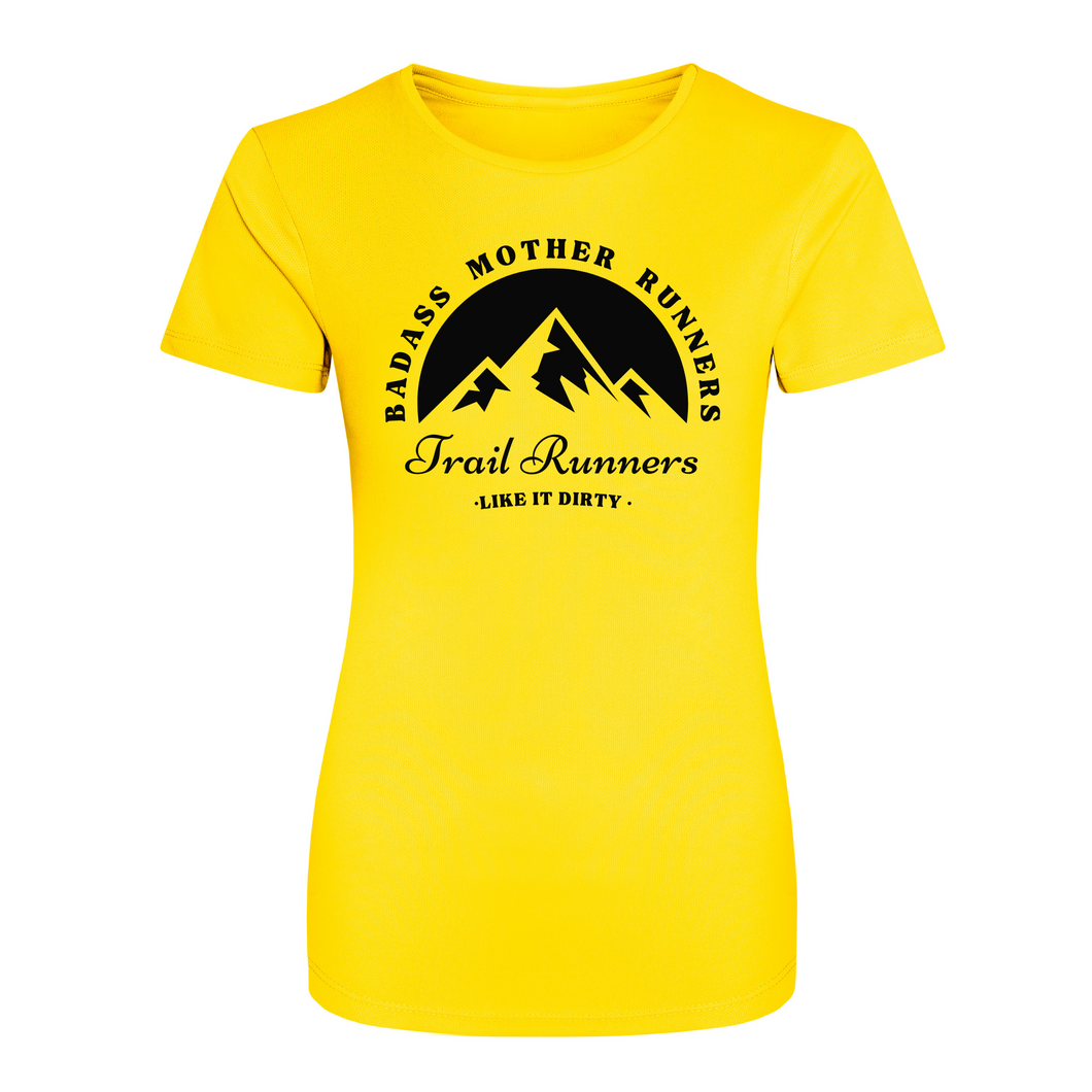 Limited Edition May 2024 - Trail Running Yellow Tech Tees