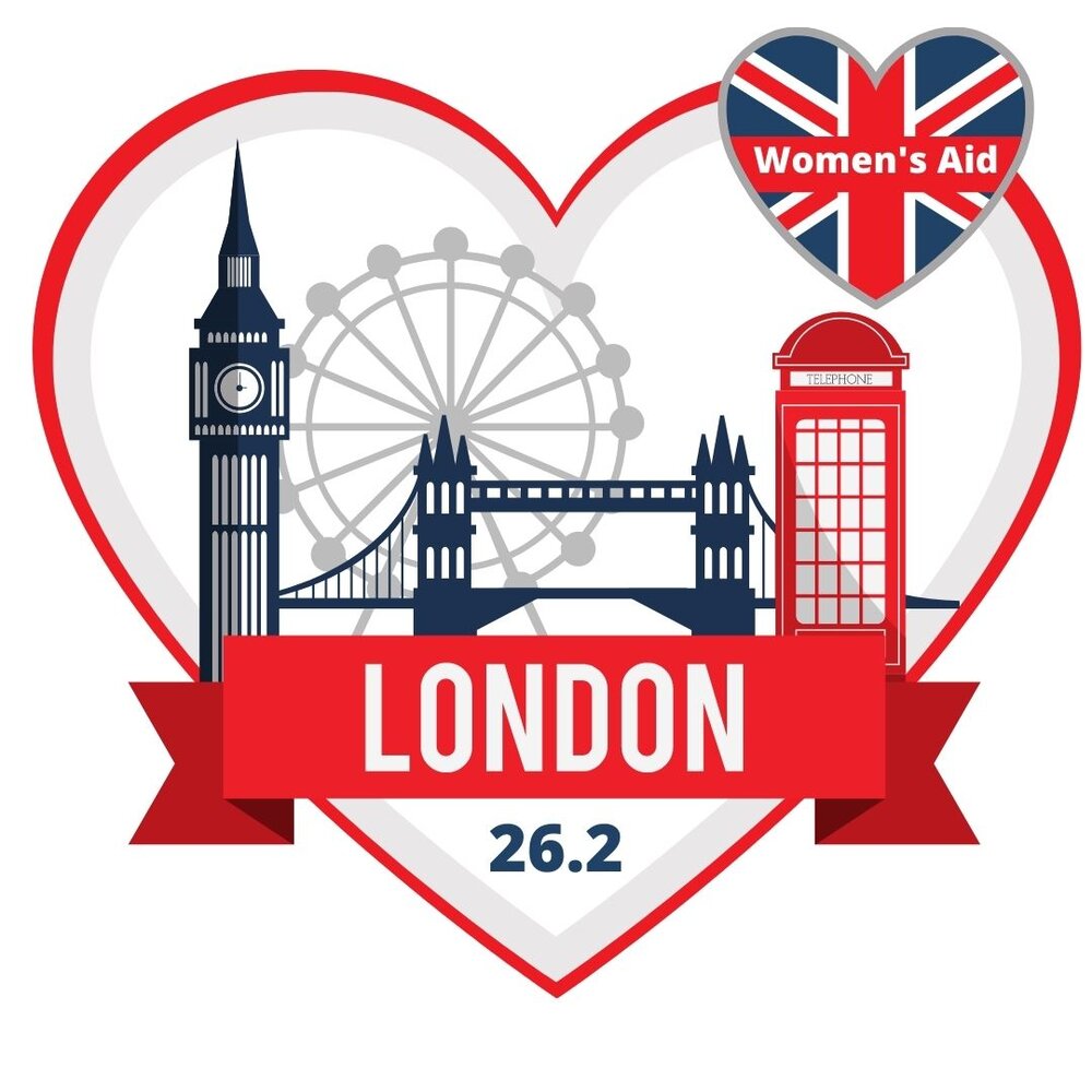 26.2 mile London Marathon virtual challenge for Women’s Aid.