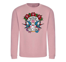 Load image into Gallery viewer, Sweatshirt - Badass Tattoo
